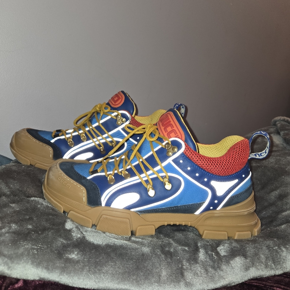 Gucci Flashtrek SEGA Blue Suede